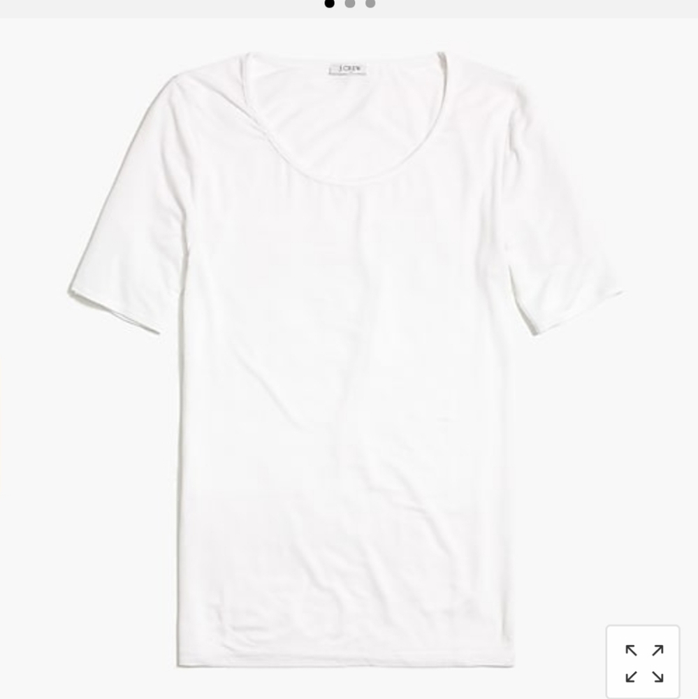 J. Crew Wear To Work Navy Blue Tee